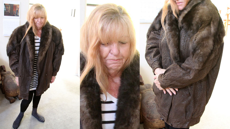 Illustration for article titled Women Modeling Fur Coats on eBay